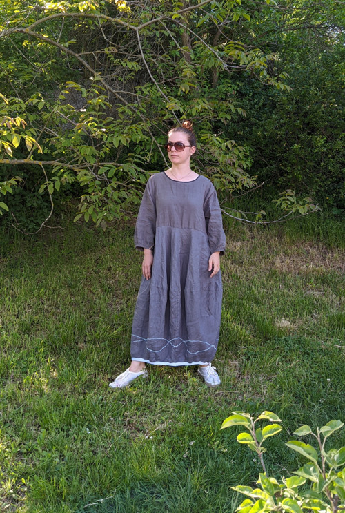 Boho chic / lněné maxišaty — foto 3