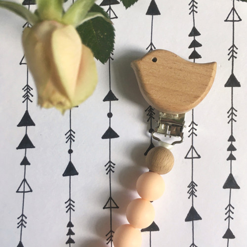 Klip na dudlík Rosebud — foto 3