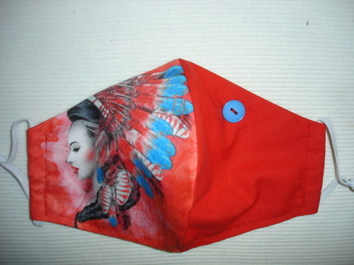Textilní rouška Boho — foto 2