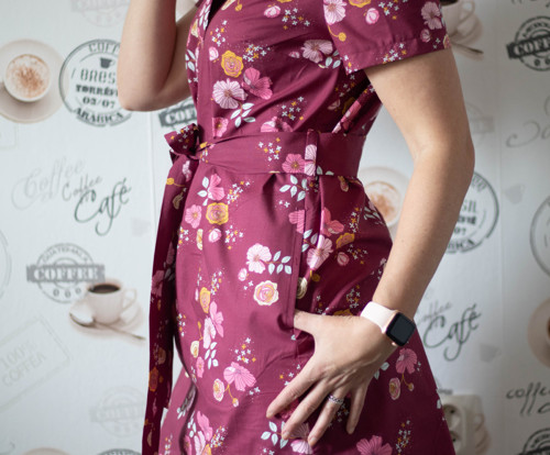 Šaty Sofie vínové — foto 3