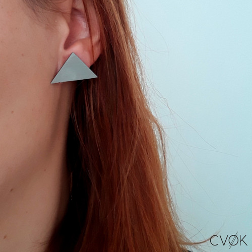 Náušnice Trojúhelník — foto 4