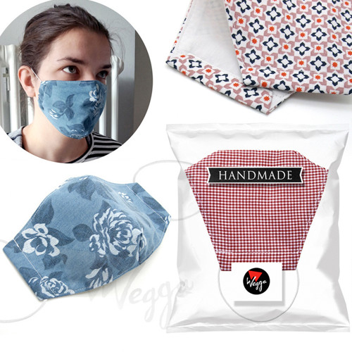 AKCE / 3x rouška / Gingham mix — foto 2