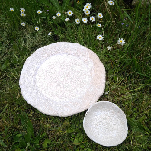 Talíř s ornamenty + dáreček — foto 2