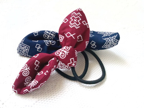Mini gumičky do vlasov (Čičmany) — foto 2