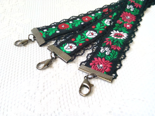 Folkové choker náhrdelníky — foto 2