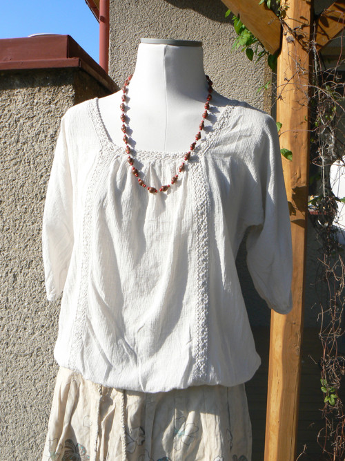 Boho tunika s krajkou... — foto 2