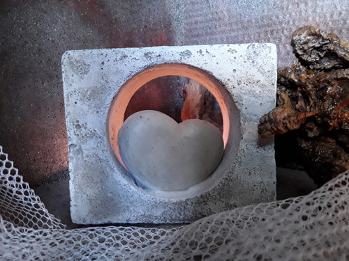 Betonový obrázek "Srdíčko" — foto 3