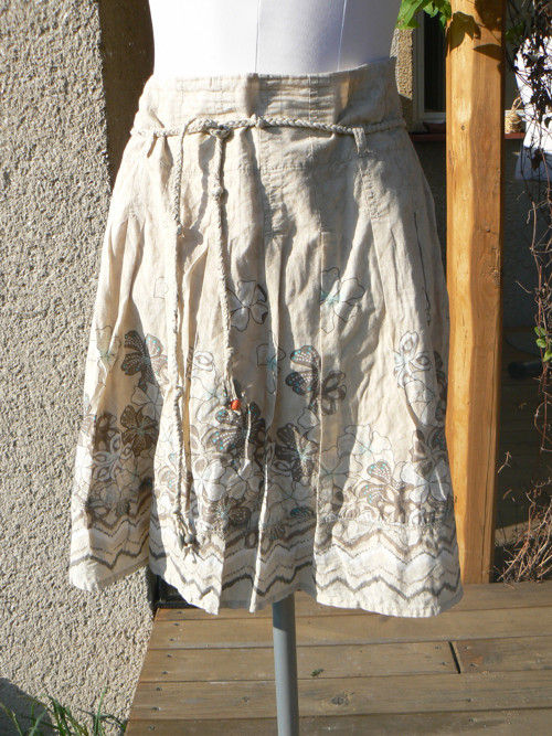 Bavlněná letní sukně... — foto 2