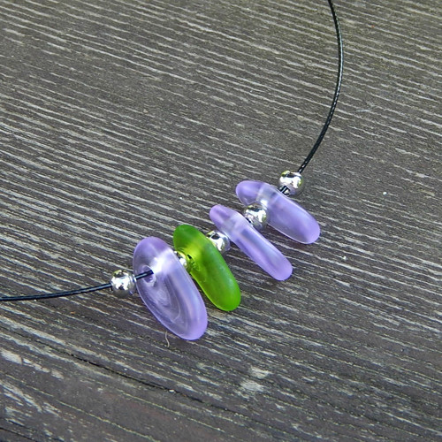 Sea glass /náhrdelník/ — foto 4