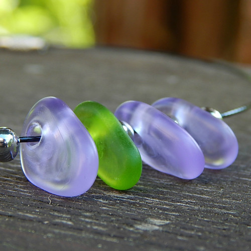 Sea glass /náhrdelník/ — foto 3