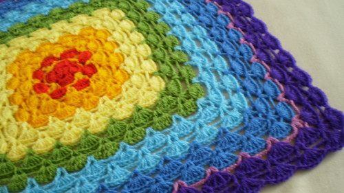 Mandala čtvercová čakrová — foto 2