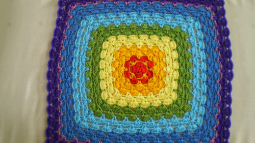 Mandala čtvercová čakrová — foto 4