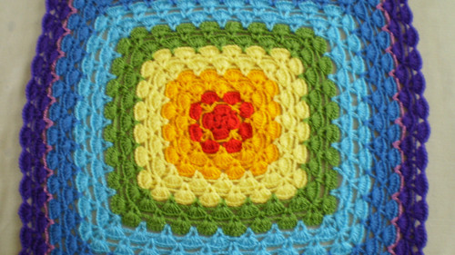 Mandala čtvercová čakrová — foto 3