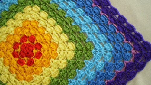 Mandala čtvercová čakrová — foto 5