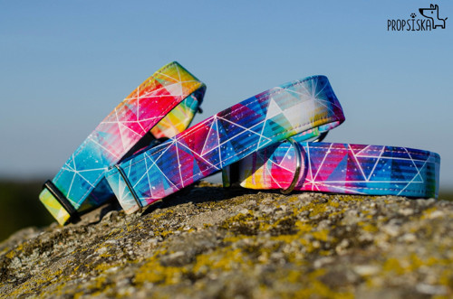 Vodítko soft - geometrické PINK — foto 6