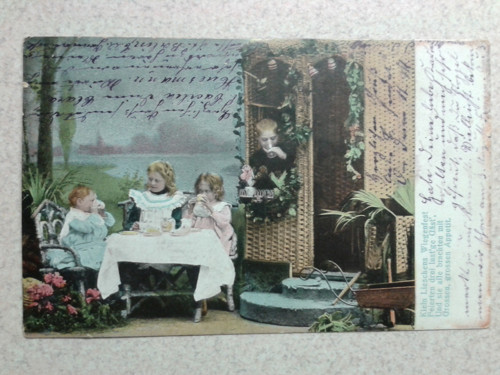 Svačina u altánku 1904 — foto 2