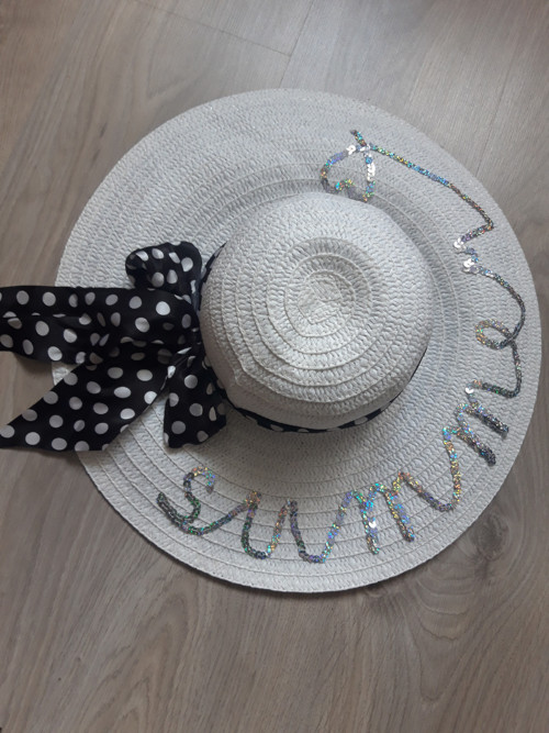 Slaměný letní klobouk Summer — foto 2