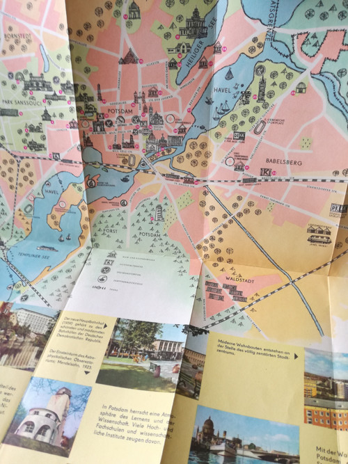 Turistický průvodce - mapa Sanssouci — foto 2