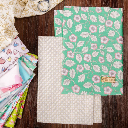 Bavlněné látky pro patchwork, sada - "letní — foto 2