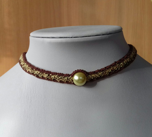 Drhaný náhrdelník — foto 2