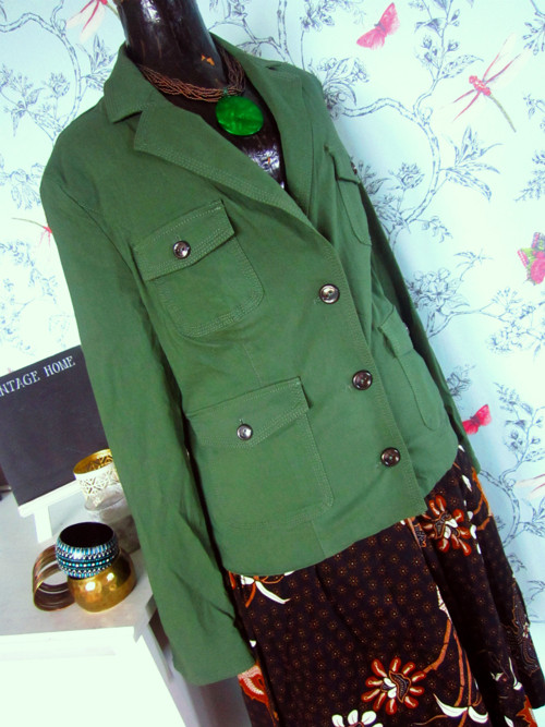 Sáčko kabátek army look — foto 3