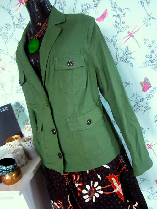 Sáčko kabátek army look — foto 4