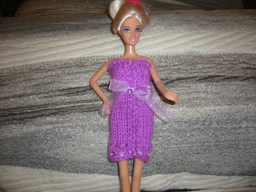 Barbie - šatičky fialové — foto 3