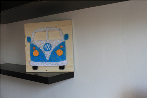 Stringart hippie auto — foto 3