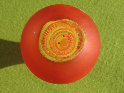 Brož-knoflík - Slunečník — foto 5