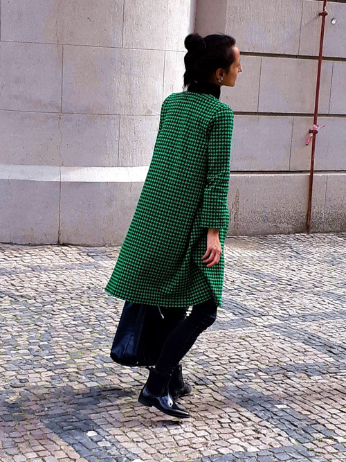 PulloverHoundsTooth/Greens — foto 3