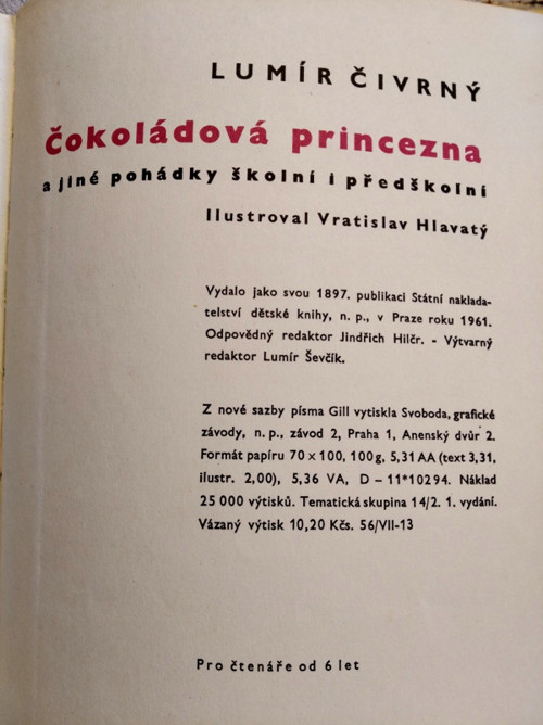 Čokoládová princezna 1961 — foto 6