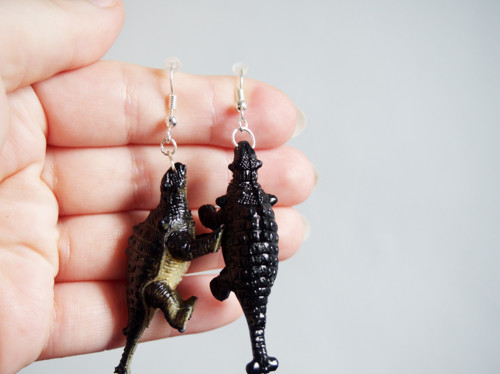 Dinosauří náušnice — foto 3