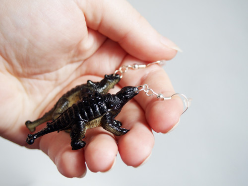 Dinosauří náušnice — foto 6
