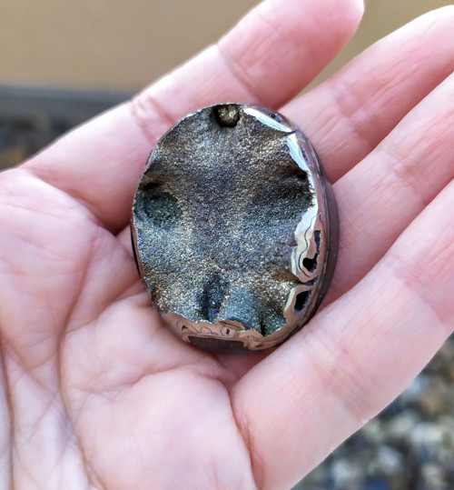 Pyritový Amonit, ID 459, 39x32 mm — foto 2