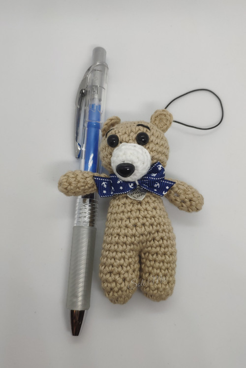 Háčkovaný mini medvídek — foto 2