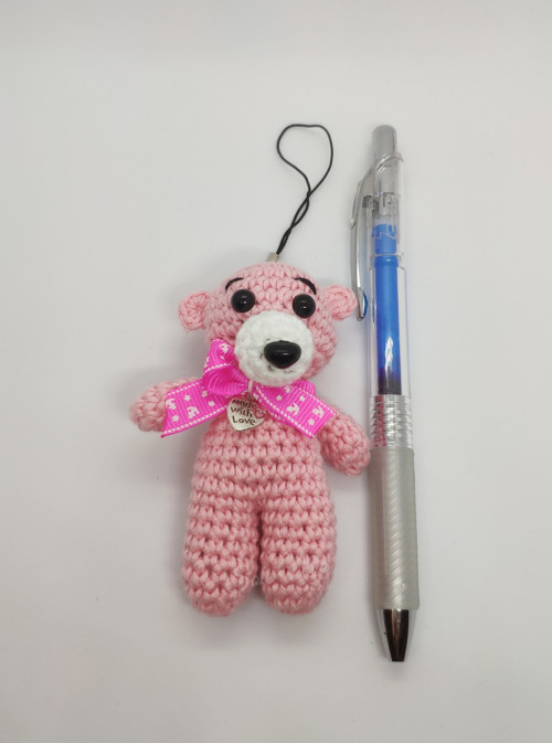 Háčkovaný mini medvídek — foto 4