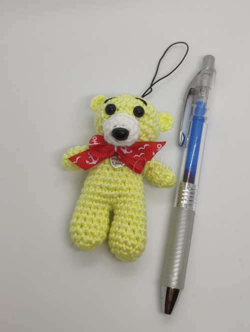 Háčkovaný mini medvídek — foto 2