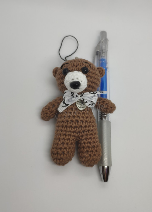 Háčkovaný mini medvídek — foto 2