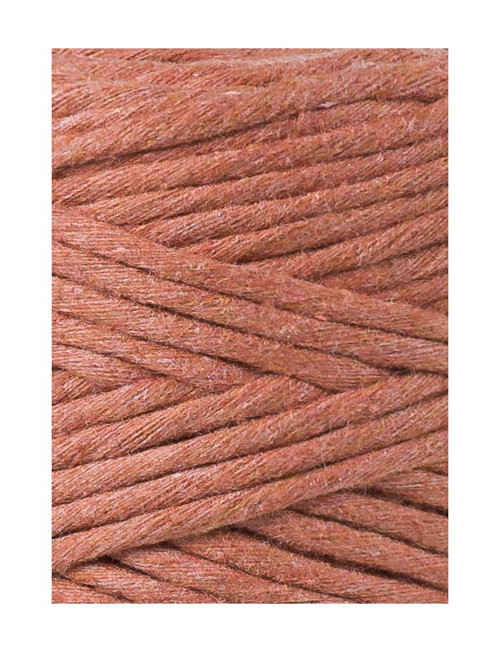 Bobbiny Macrame Regular 3mm - terrakota - 4m — foto 2