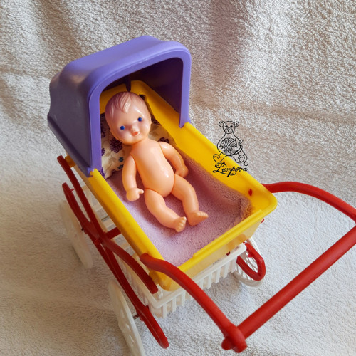 Podložka do retro postýlky / kočárku — foto 2