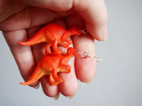 Dinosauří náušnice — foto 6