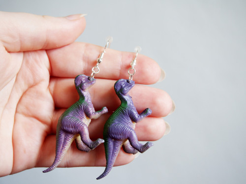 Dinosauří náušnice — foto 4