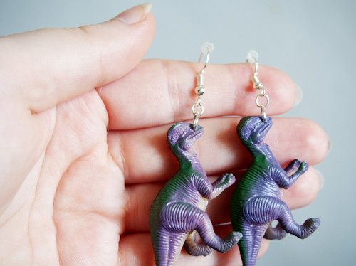 Dinosauří náušnice — foto 5