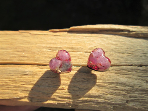 Org. náušnice ,, Rubínovky " — foto 3
