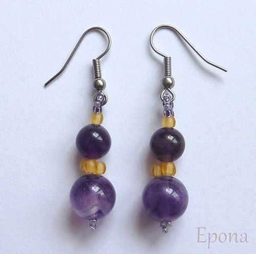 Souprava Samantha (s ametystem) — foto 4