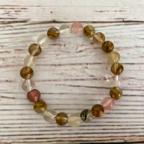 Minerální náramek - Cherry Quartz — foto 2