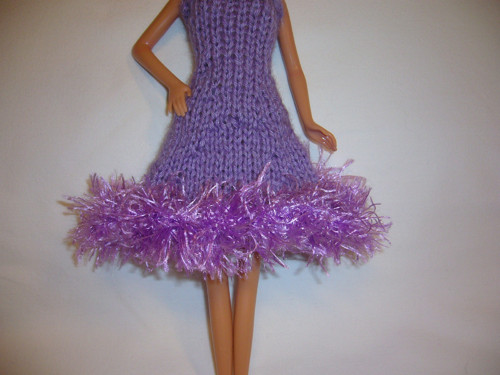 Barbie - šatičky fialové — foto 2