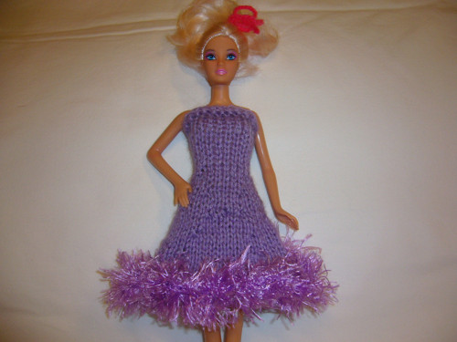 Barbie - šatičky fialové — foto 3
