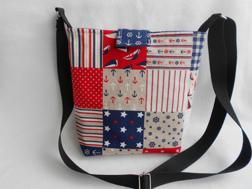Crossbody - námořní — foto 4