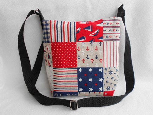 Crossbody - námořní — foto 2